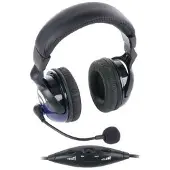 Saitek Gh20 Vibration Headset Casque Avec Fil Noir
