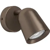 Eglo Wandleuchte 1er Spot Camaldoli bronze 9 x 11 cm