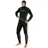 Cressi Spa Fisterra Lc 5 Mm Diving Wetsuit Noir 2XL Homme
