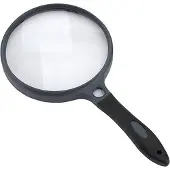 Seniorshop Loupe Latérale avec Poignée en Caoutchouc 2x130mm
