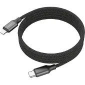 Ansmann 1700-0187 Câble magnétique de données et de recharge, USB-C - Lightning
