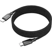 Ansmann 1700-0186 Câble magnétique de données et de recharge, USB-C - USB-C, 1,2 m