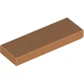 LEGO 1x3 tuiles 63864 - 250 pièces Nougat moyen