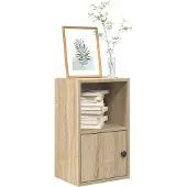 vidaXL Bibliothèque chêne sonoma 31x24x52 cm bois d'ingénierie
