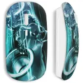 CAPACHEAP Souris Sans Fil Tron Legacy Blue