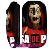 CAPACHEAP Souris sans fil la casa de papel dali