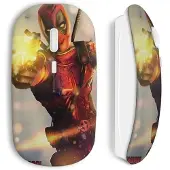 CAPACHEAP Souris Sans Fil Deadpool Gun