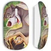 CAPACHEAP Souris sans fil le livre de la jungle baloo mowgli