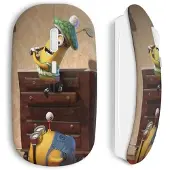 CAPACHEAP Souris Sans Fil Minions Golf