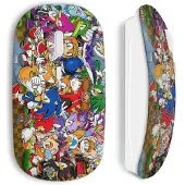 CAPACHEAP Souris sans Fil Sonic personnages
