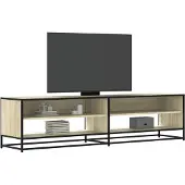 vidaXL Armoire TV Chêne Sonoma 180,5x40x46 cm Bois composite