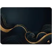Sharkoon SKILLER SGP35 D2 L (L), Tapis de souris, Noir, Or