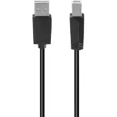 Hama Câble USB-A vers USB-B 3 m Matière Synthétique Noir