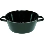 Riess Classic Poêle à saigner semi-profonde Ø20cm Émail noir Induction