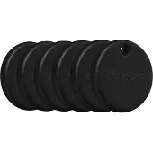 Chipolo Pop (Apple Find My, Google Find Hub), Traceur, Noir