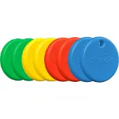 Chipolo Pop (Apple Find My, Google Find Hub), Traceur, Bleu, Rouge, Vert, Jaune