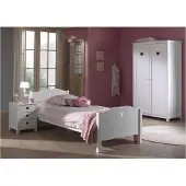 Vipack Combinaison de chambre d'enfant Amori 1-blanc