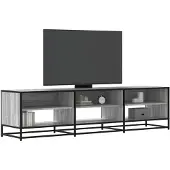 vidaXL Armoire TV Gris Sonoma 180x40x46 cm Bois composite