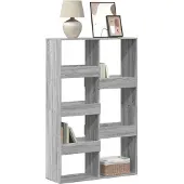 vidaXL Bibliothèque sonoma gris 100x33x155,5 cm bois d'ingénierie