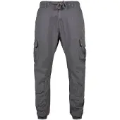 Urban Classics Pantalon cargo gris foncé