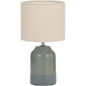 Pauleen lampe de table Sandy Glow E14 max. 20W crème, vert