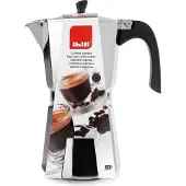 KitchenBasics Express Bahia Coffee Maker Italian 12 Cups Argenté