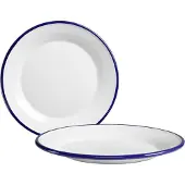 Jamon Dessertteller Blanca 22 x 2,3 cm Perfekt für den täglichen Gebrauch und Camping
