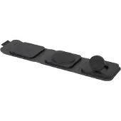 Musthavz Caricatore Wireless Pieghevole 3 in 1, Chargeur sans fil, Noir
