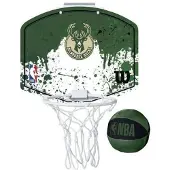 Wilson Mini-panier de basket-ball NBA Team - Milwaukee Bucks
