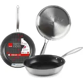 Ibili Triply 20 Cm Frying Pan Argenté