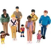 Miniland Diversity Ethnicity Figures Multicolore Enfants
