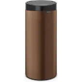 Brabantia Cestino Touch, Poubelle, Bronze, Noir