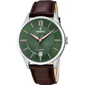 Festina Montre à affichage analogique vert