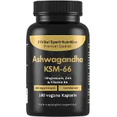 EXVital Ashwagandha KSM-66 600 mg par dose journalière d'