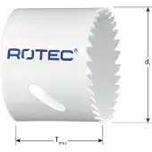 Rotec Bim-Co8 Gatzaag, Normaalvertand, Tmax=38, Ø140 - p/st (140 mm)