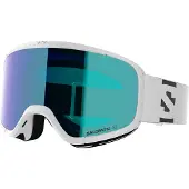 Salomon Aksium 2.0 Ski Goggles Blanc Mid Blue/CAT2