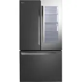 LG Réfrigérateur américain 90cm 750l no frost - - GMZ765SBHJ -