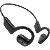 Swissten Casque sport conduction osseuse Bluetooth Sport Autonomie 10 heures Noir