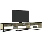 vidaXL Armoire TV Chêne Sonoma 270x40x46 cm Matériau dérivé du bois