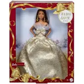 Mattel Poupée Barbie Noël 2025 cheveux bruns JBH97