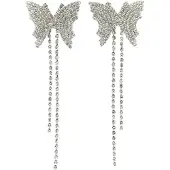 Avant Garde Boucles d'oreilles 'Hannama' argent