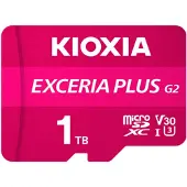 Kioxia Micro 1tb Exceria Plus G2 Uhs-i C10 Sd-karte Taille unique