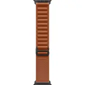 Apple Bracelet Alpine Loop pour Watch | 44/45/46/49 mm - Taille L - Terracotta / Black Titanium