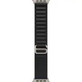 Apple Bracelet Alpine Loop Watch | 44/45/46/49 mm - Taille L - Black / Natural Titanium