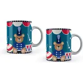 Bialetti Kaffeebecher 330 ml, 2 Stück, Mehrfarbig, Materialtyp, Tasse, Multicolore