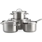 BK Vesta - 5 delige pannenset (CC006823-001), Poêle + casserole, Argent