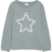 s.Oliver T-Shirt bleu / blanc
