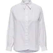 ONLY Division Gaga Long Sleeve Shirt Blanc M Femme