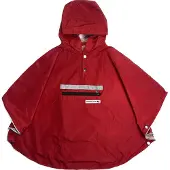 The Peoples 3.0 Hardy Kids Waterproof Poncho Rouge Enfants