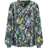 Goldner Chemisier jaune / vert / violet